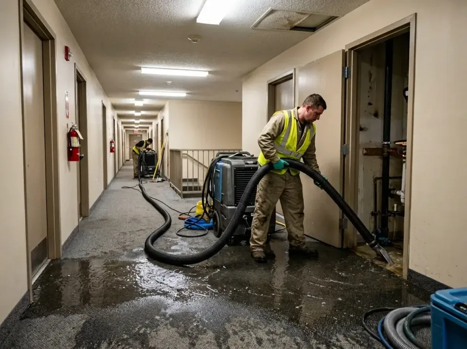 multi-unit-apartment-hallway-f-005 — frequently asked questions, Emergency Burst Pipe Water Extraction & Removal in Payson,…